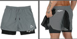 IB2FIT 2 in 1 Compression Shorts